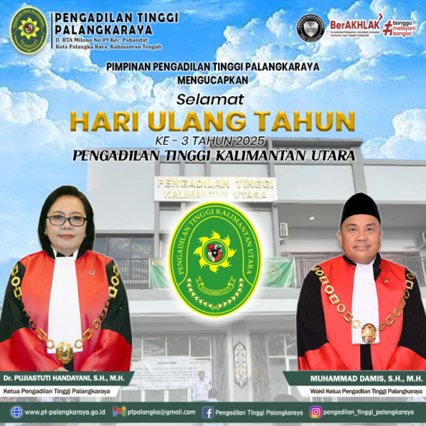 ucapan hut pt kaltara