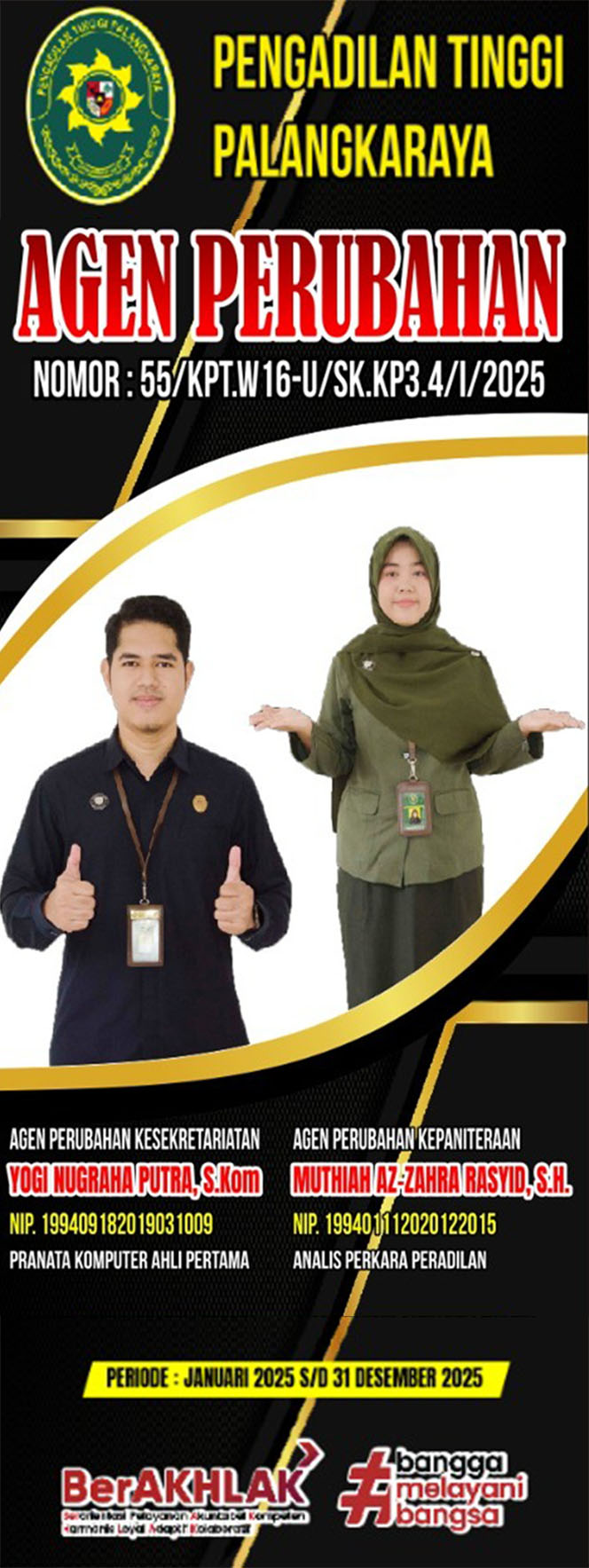 agen perubahan mikhael erwan